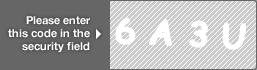captcha code for visual authentication  number 6 letter A number 3 letter U