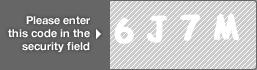 captcha code for visual authentication  number 6 letter J number 7 letter M